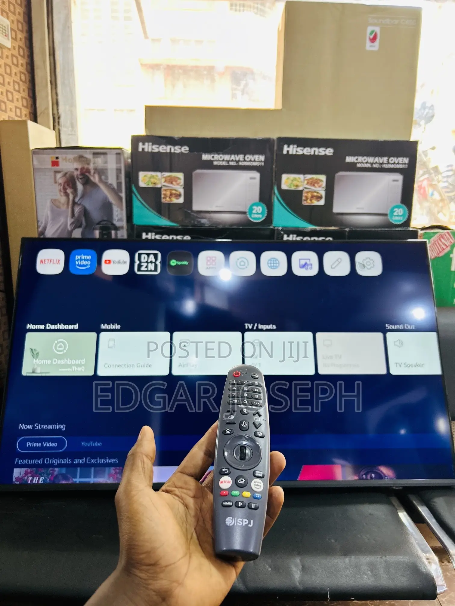 SPJ 55 Smart Tv With Magic Remote
