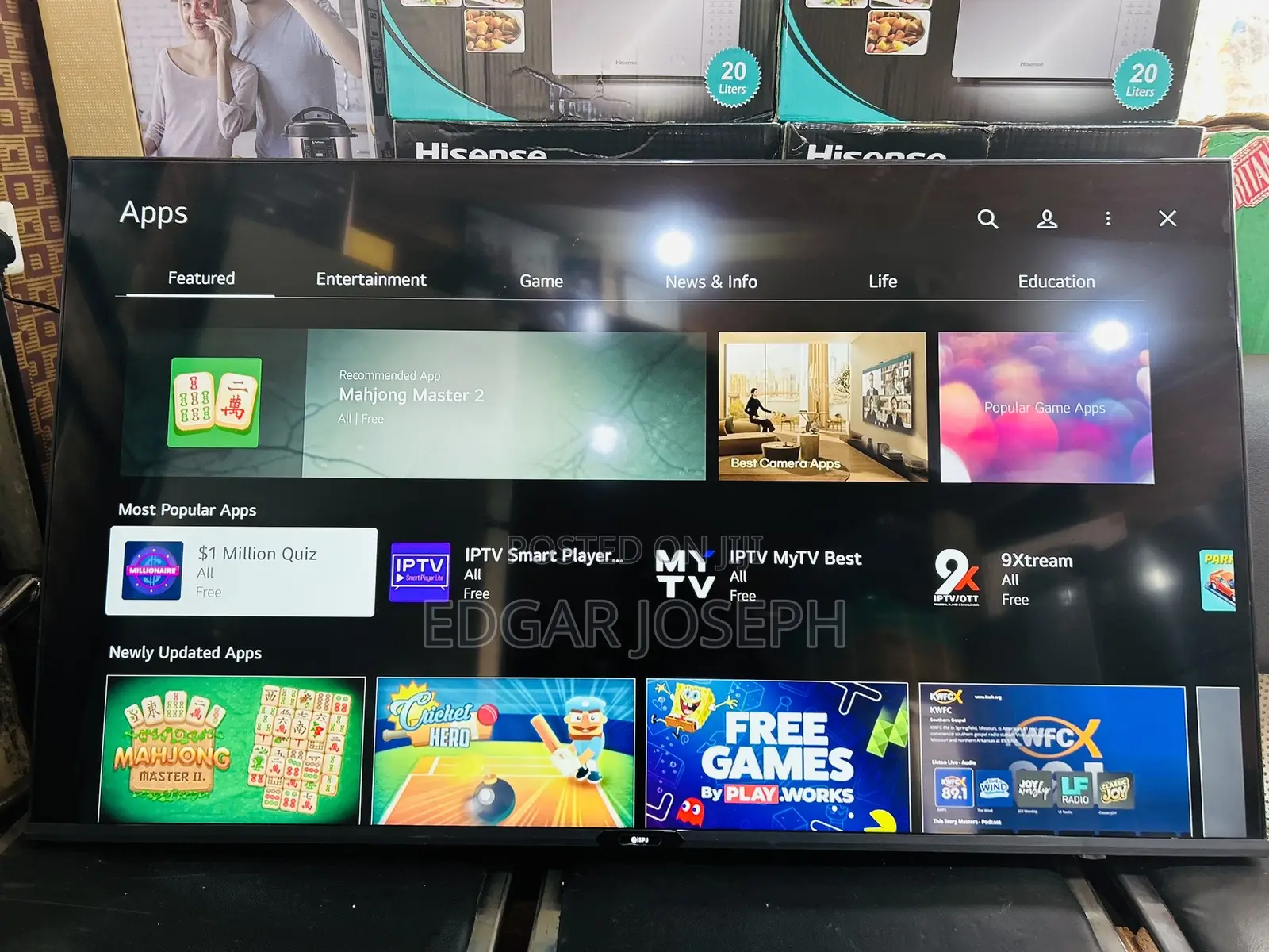 SPJ 55 Smart Tv With Magic Remote