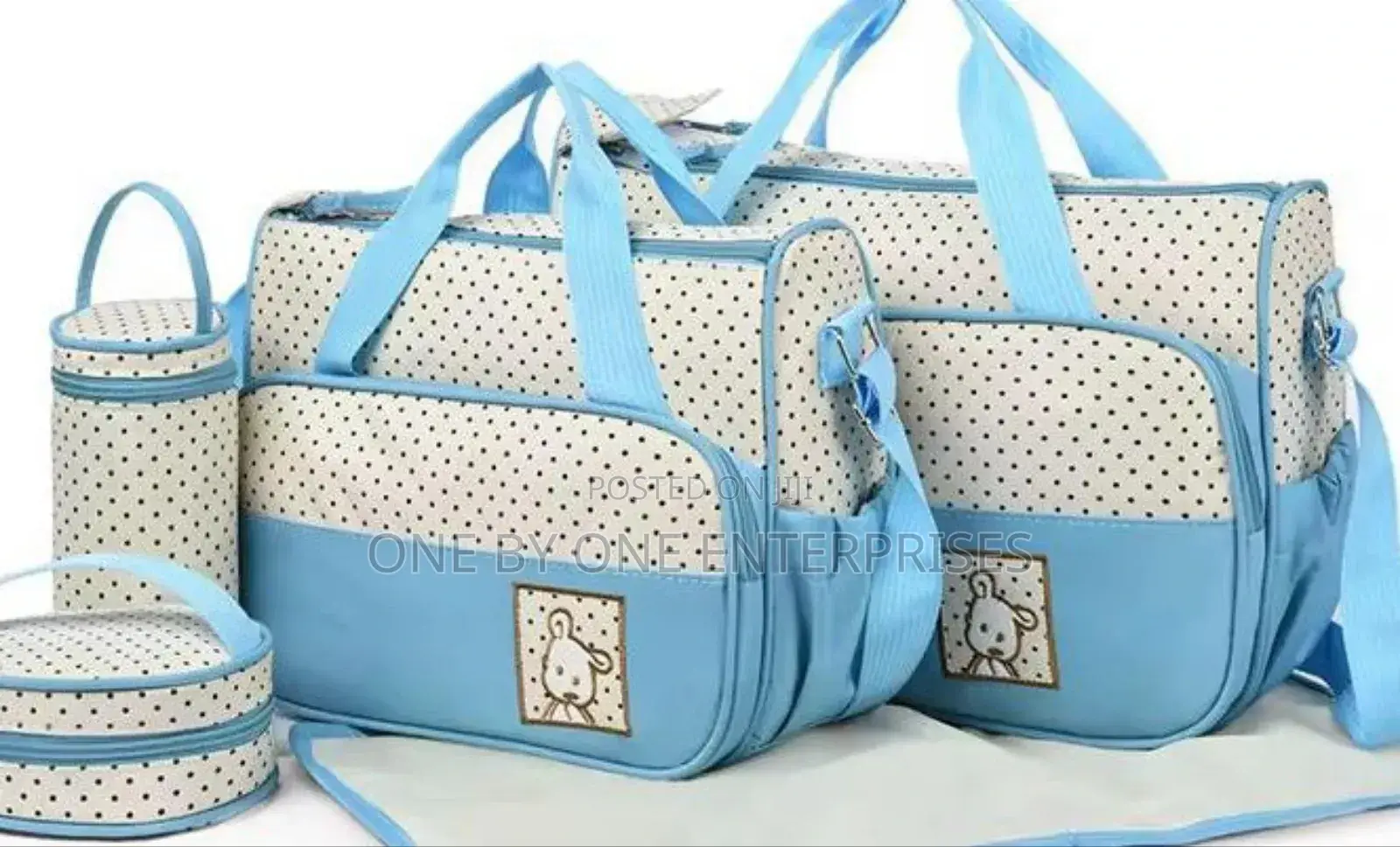5 PCS Baby Diaper Changing Bag Pack.