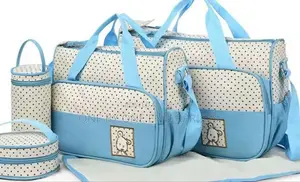 5 PCS Baby Diaper Changing Bag Pack.