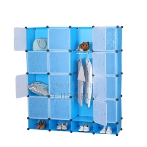 Portable, Modular Wardrobe and Storage Organizer