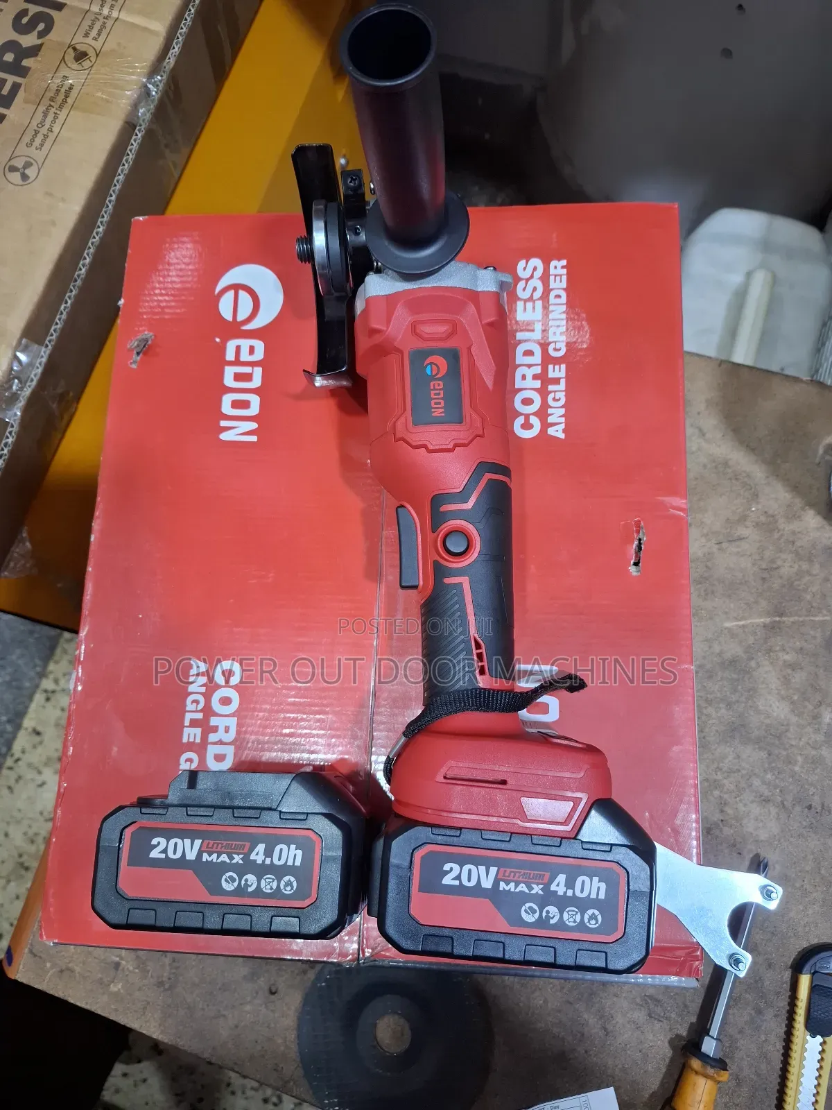 Cordless Angle Grinder