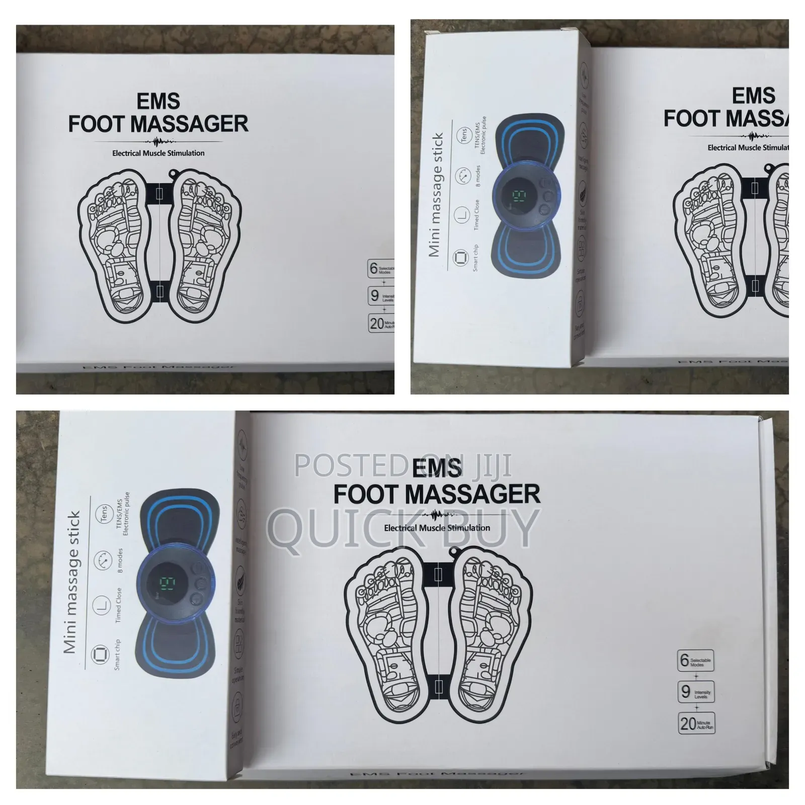 2in1 Neck and Foot Massager Package