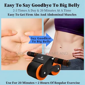 Abdominal Wheel for Abs -Automatic Rebound Strength Training