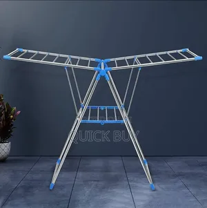 Plantex Stainless Steel Foldable Cloth Drying Rack