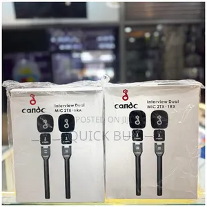 Candc Interview 3 in 1 Dual Wireless Microphone