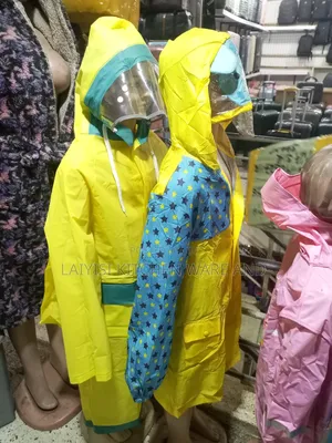 1piece Ofcolorful Kids Rain Jackets – Waterproof Windproof