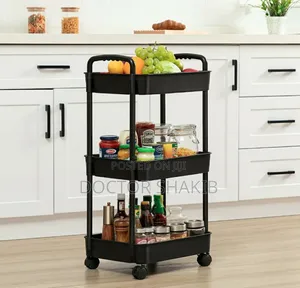 New 3-Tier Rolling Utility Cart or Trolley