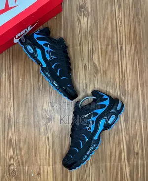Nike Air Max Plus Black / University Blue