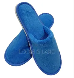 Terry Closed Toe Indoor Slippers