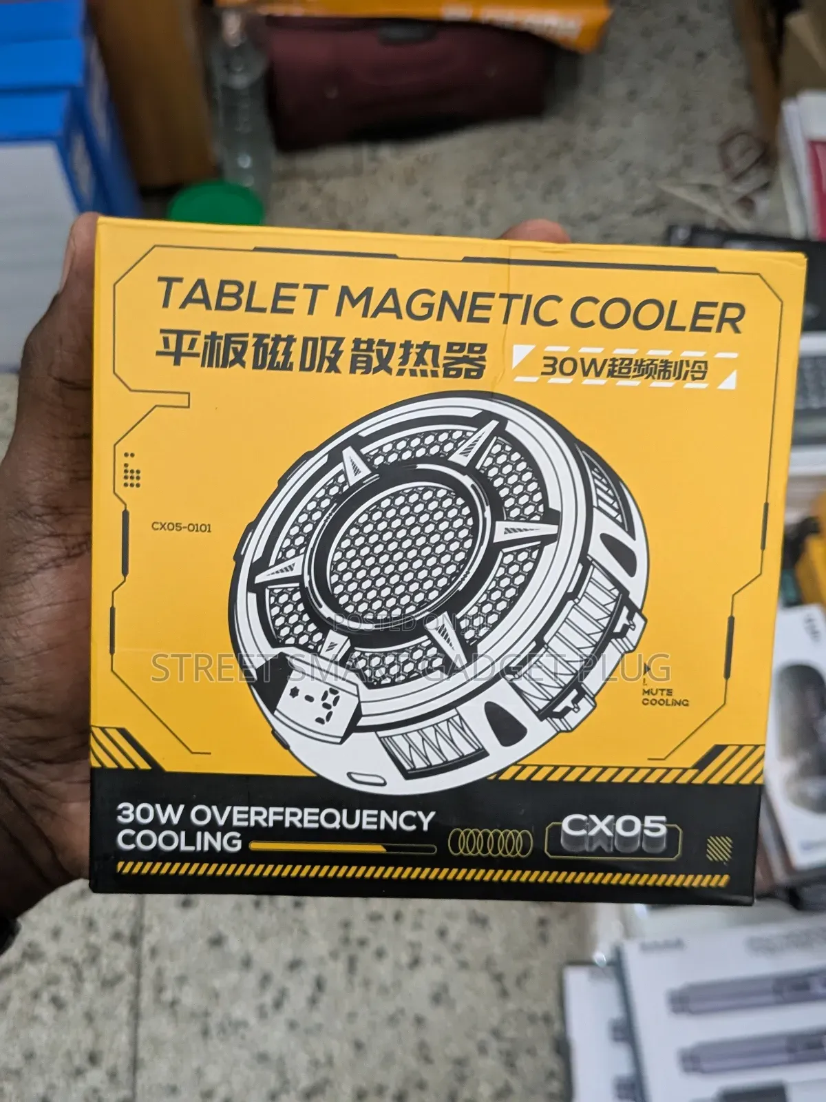 Tablet Magnetic Cooler (30watts Over Frequency Cooling)