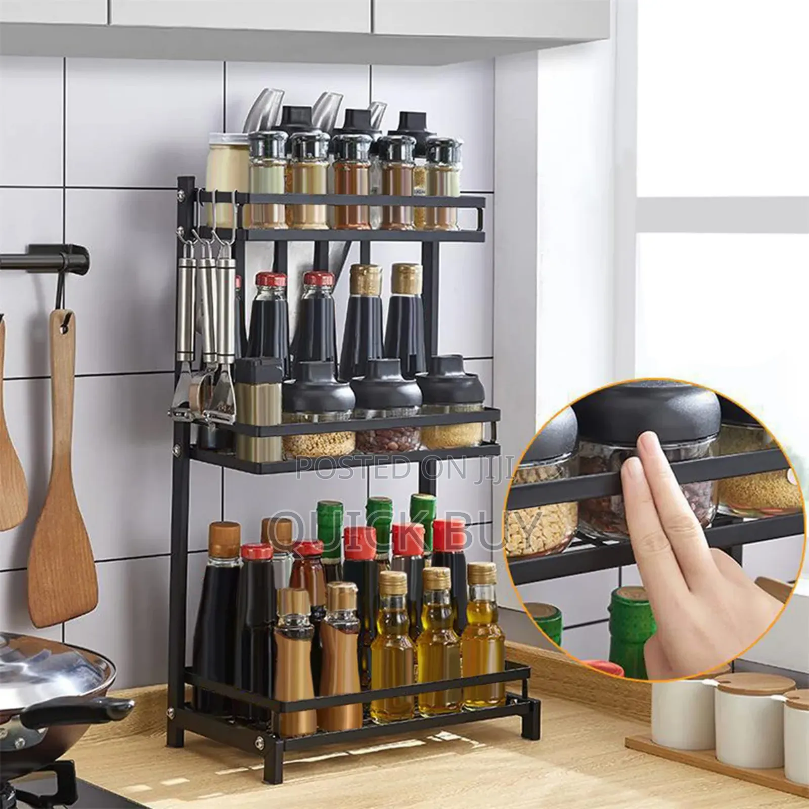 Multifunctional Spice Rack or Countertop Organizer