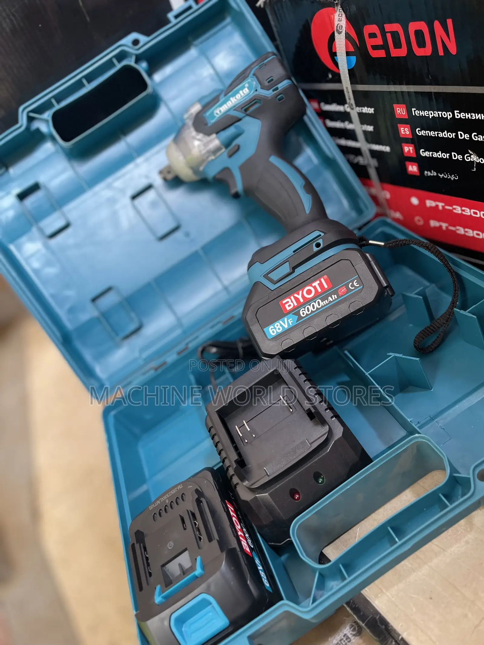 Cordless Impact Wrench Makota 68v