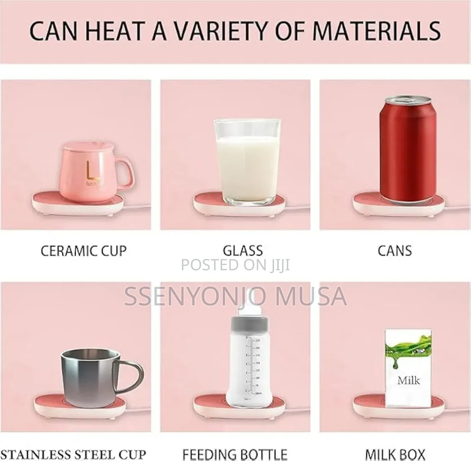 Smart Temperature Control Mug - 131°F/55°C Constant Heat
