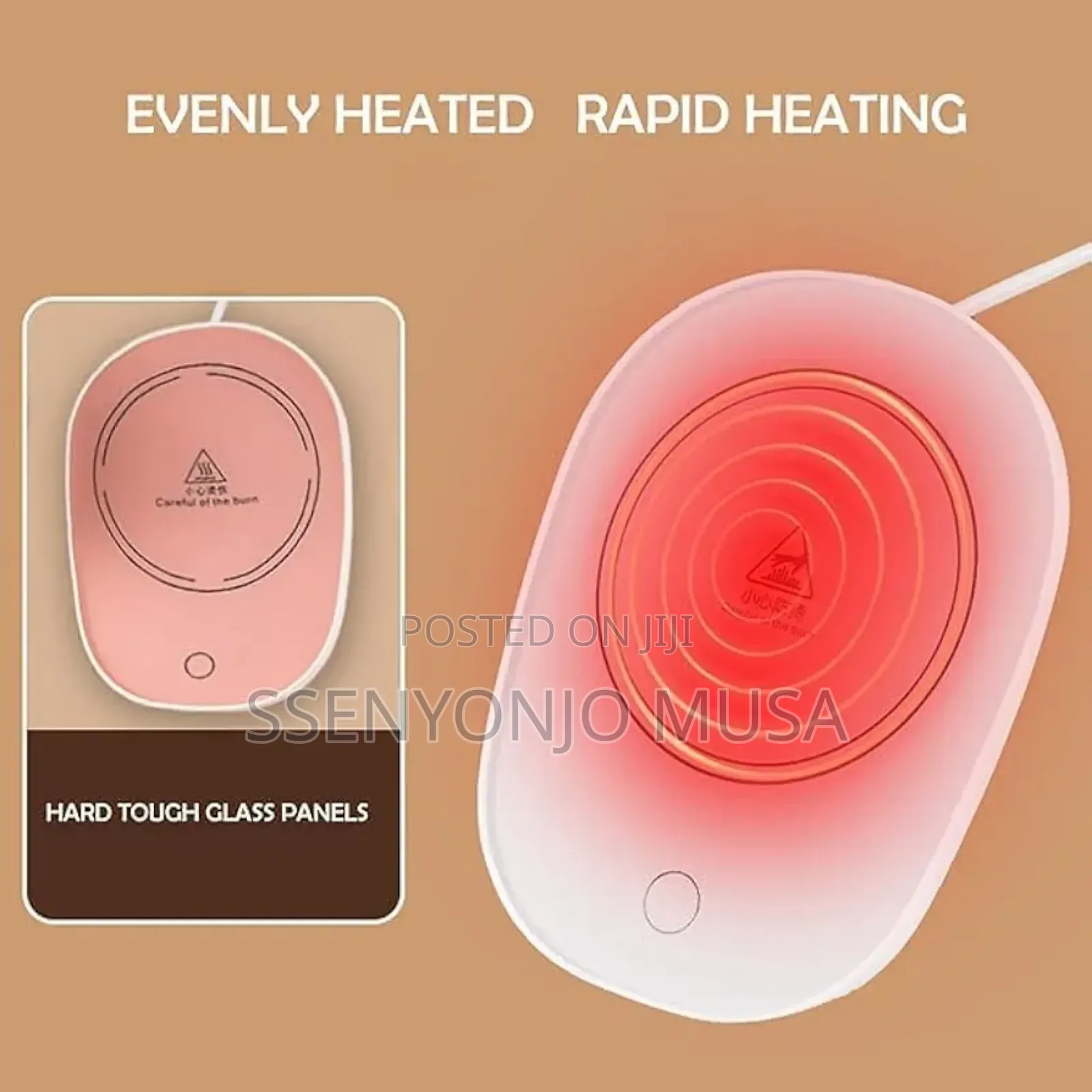 Smart Temperature Control Mug - 131°F/55°C Constant Heat