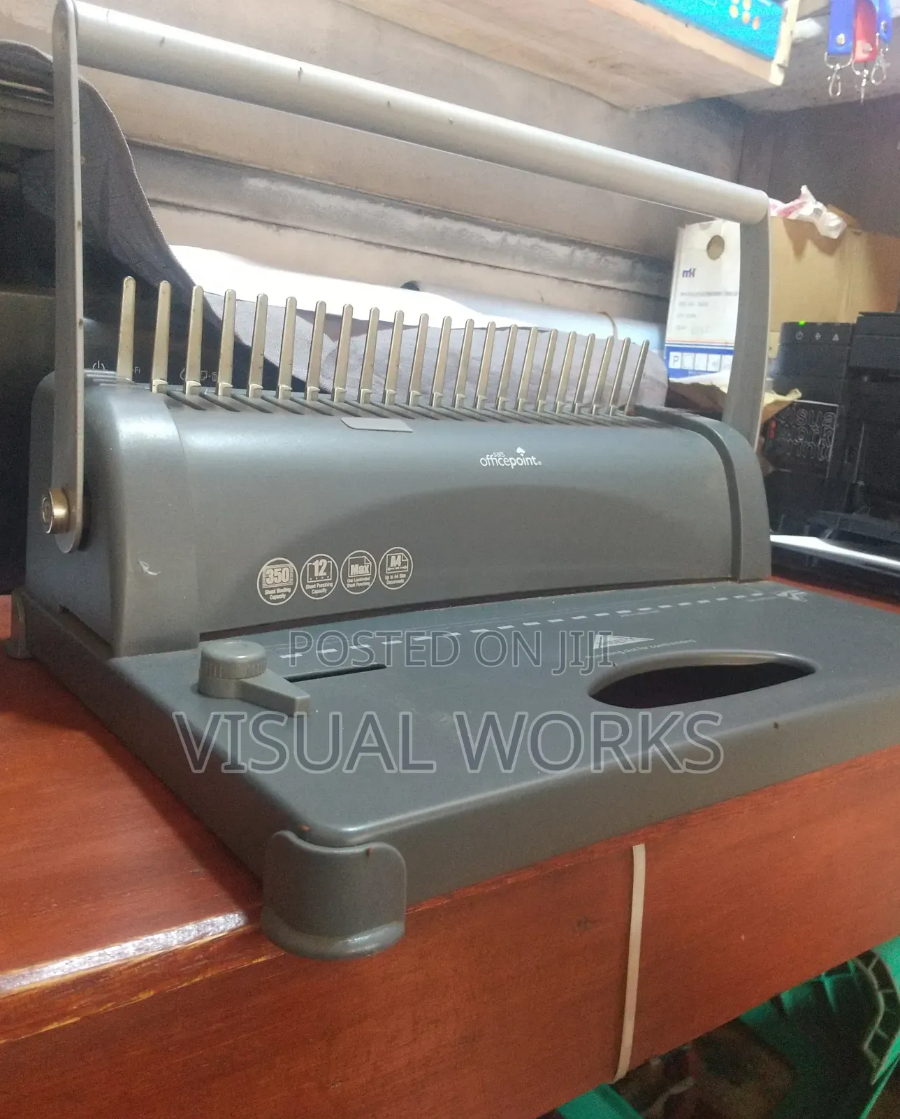 Combo Spiral Binding Machine