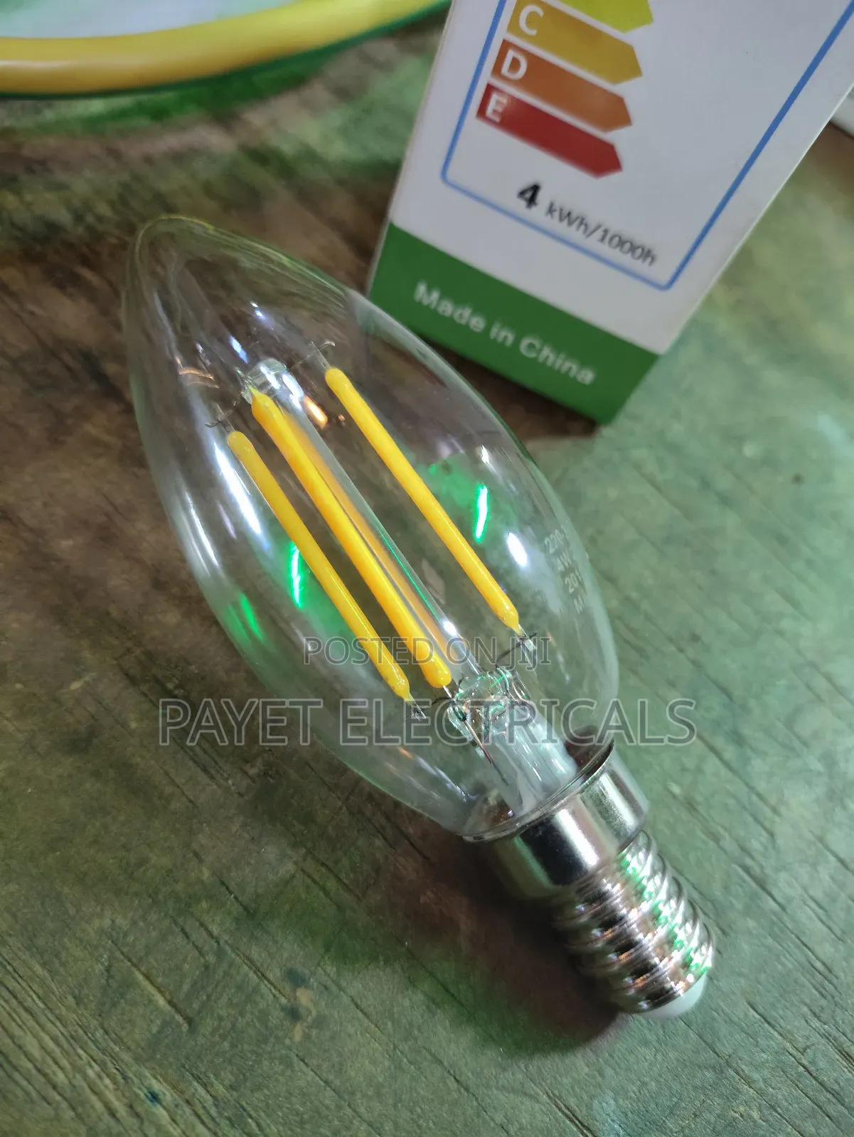 Small Base Warm White Bulb