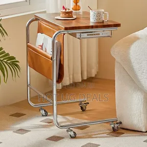 Rectangular Laptop Table Stand- Brown
