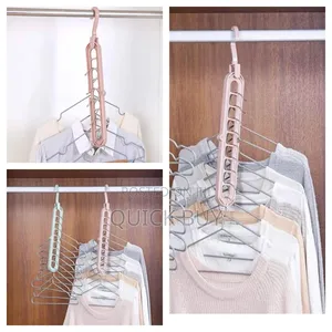 2pcs Multifunction Foldable Storage Hangers