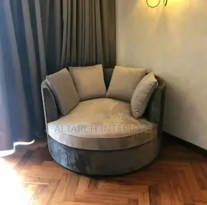 Single Seat Relax Sofa With Seats in Gray