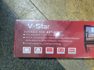 42"-120" V-star Ultra Strong Flat Panel Tilting Wall Mount