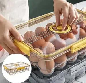 Sellivic Egg Storage Container With Lid