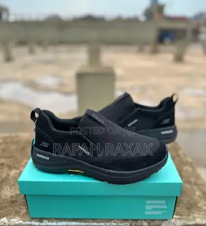 Original Black Skechers Go Walk Outdoor Sneakers