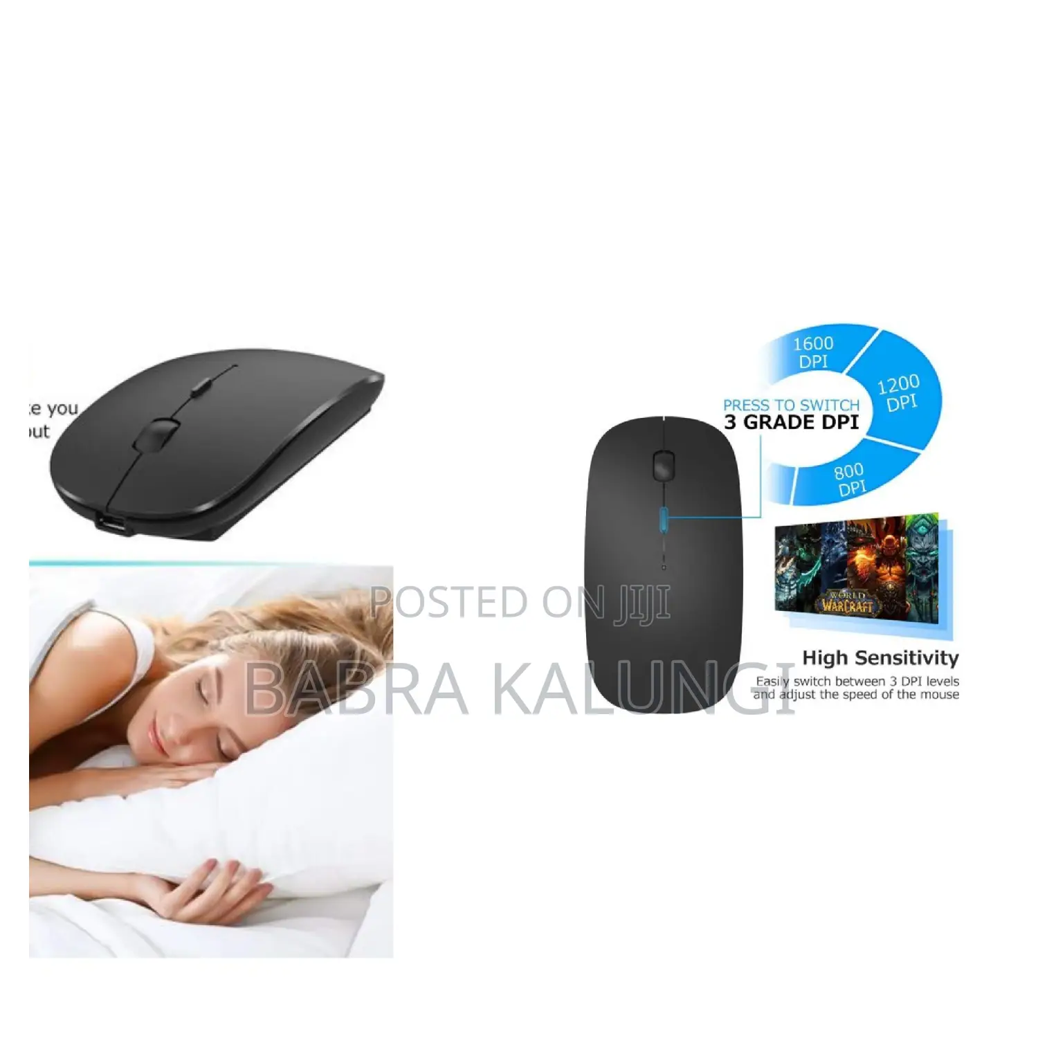 Ergonomic Wireless Mouse