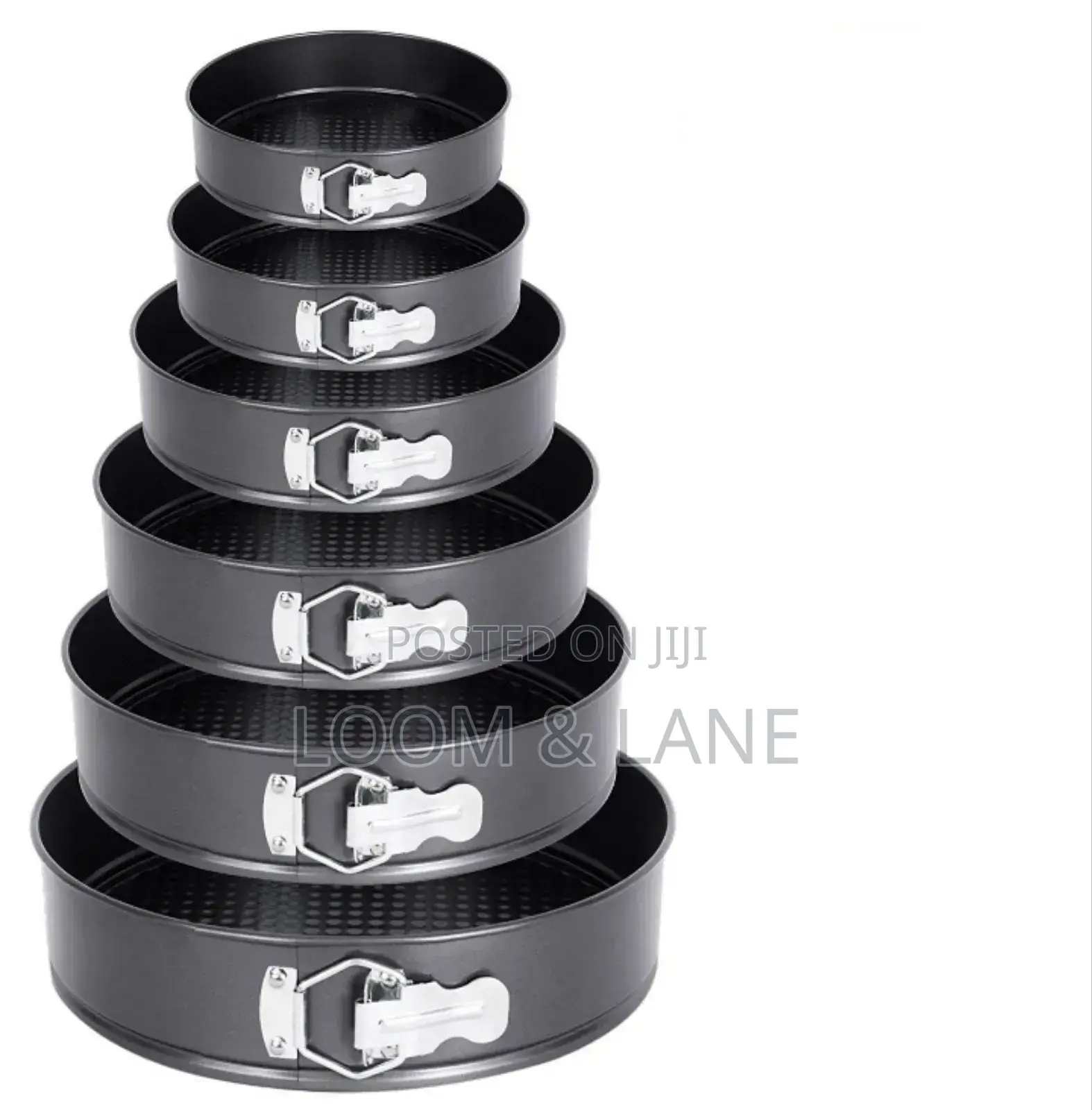 6pcs Round Cake Pans Set