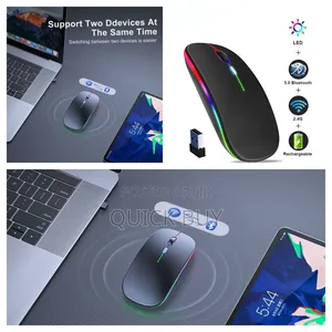 Bluetooth Wireless Slim Silent Click Mouse