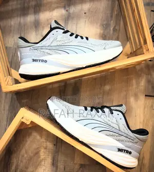 Original Grey Puma Nitro Magmax Trainer Sneakers