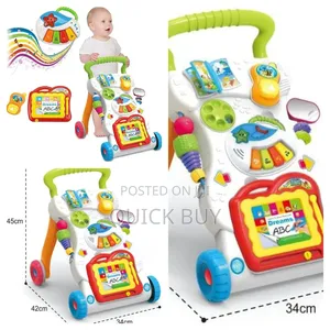 Baby Sit-to-Stand Learning Music Walker