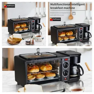 Hoffmans Home Breakfast Machine Maker Coffee , Oven , Grill
