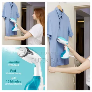 Handheld Garment Steamer With Removable Water Tank