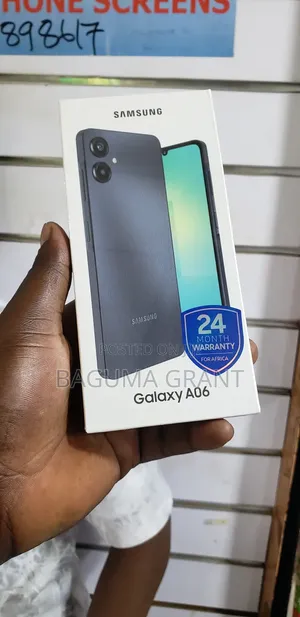 New Samsung Galaxy A06 128 GB Black