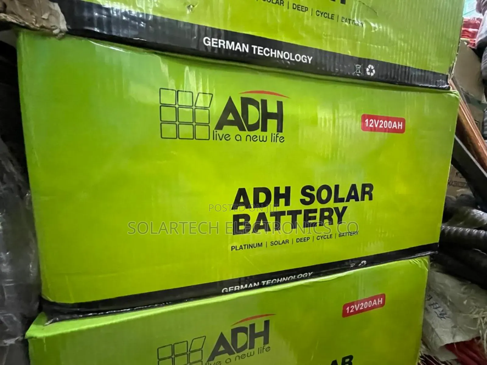 200ah Original Adh Solar Powder Battery Novp
