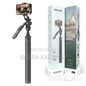 Green Lion Extendable Selfie Stick