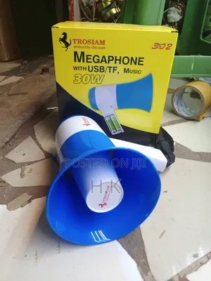 Trosiam 30w Megaphone With Usb/Tf Card Support