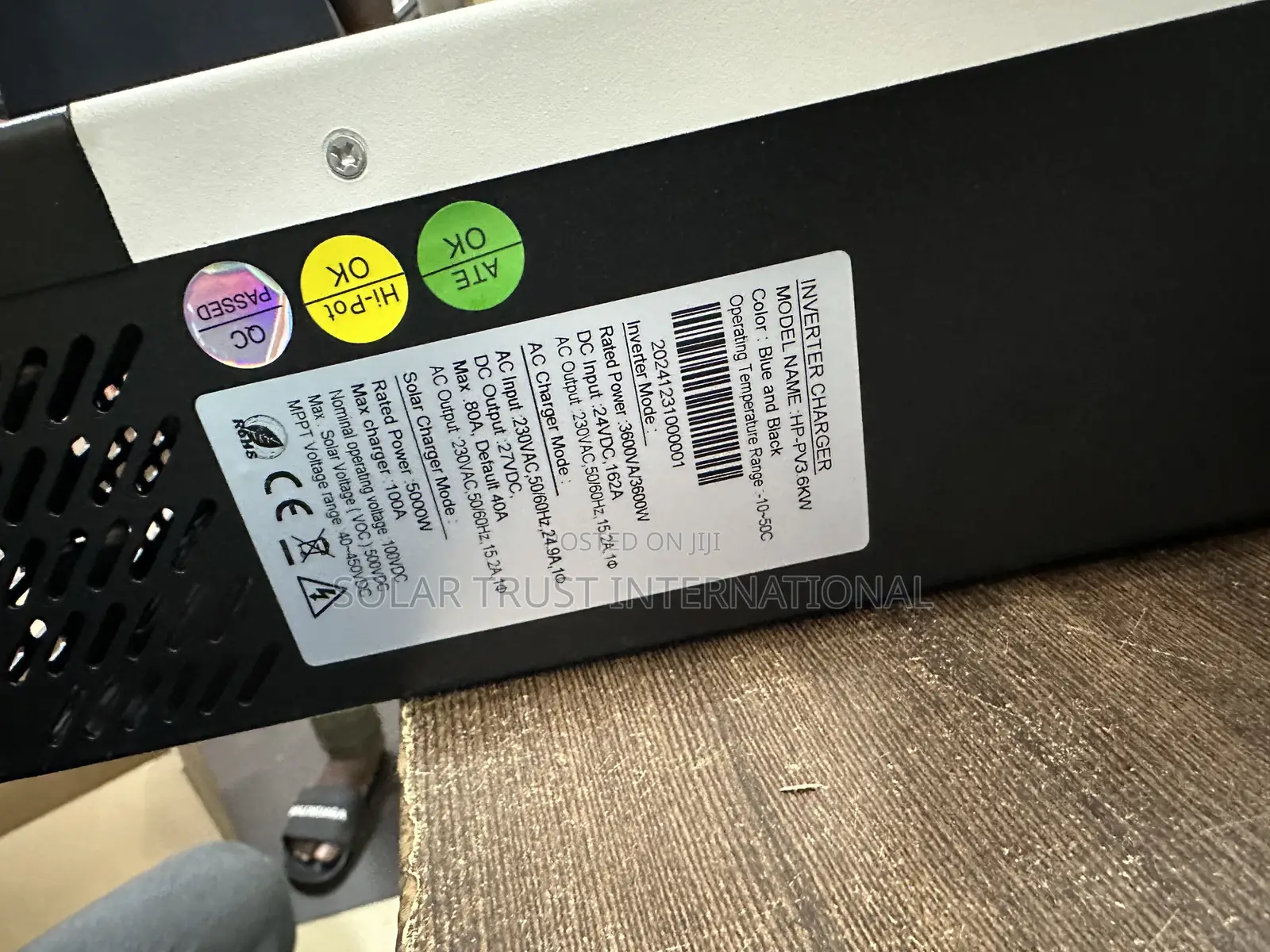 3.6kva Hybrid Inverter