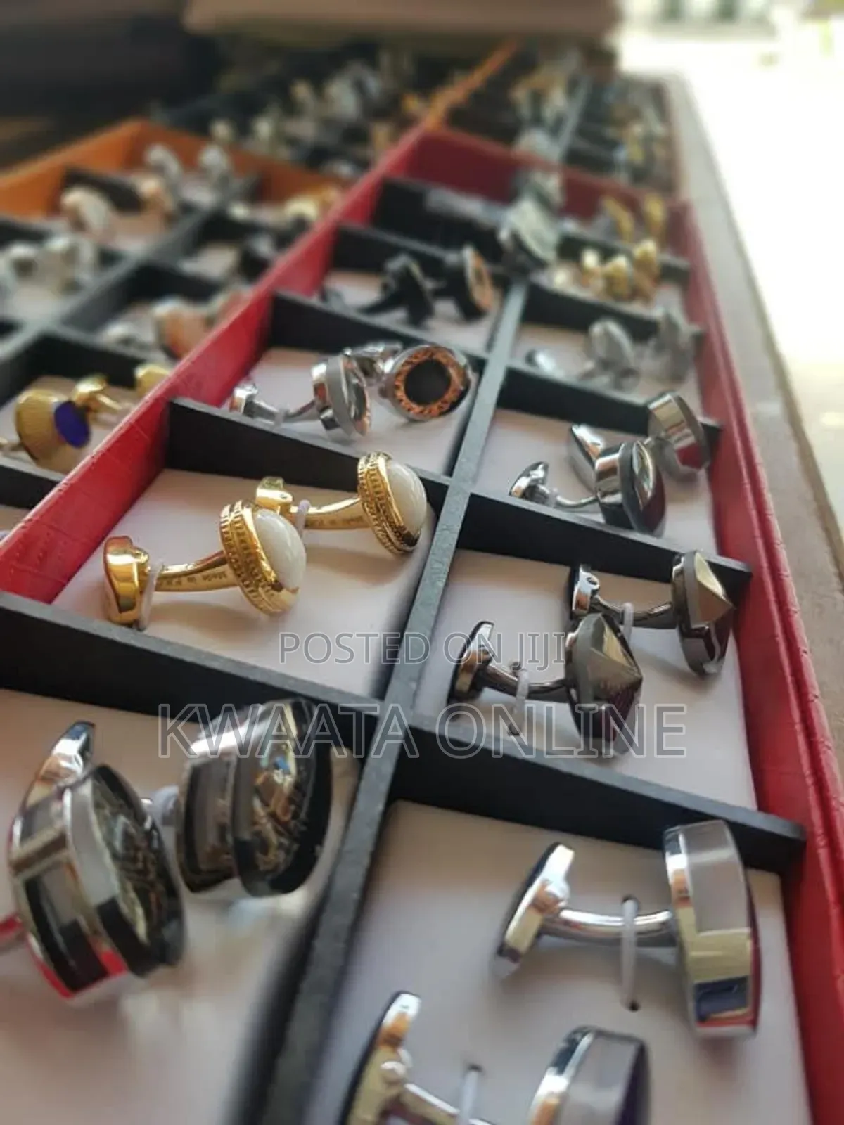 1 Pair Cufflinks Unique Classic Tone Set For Men