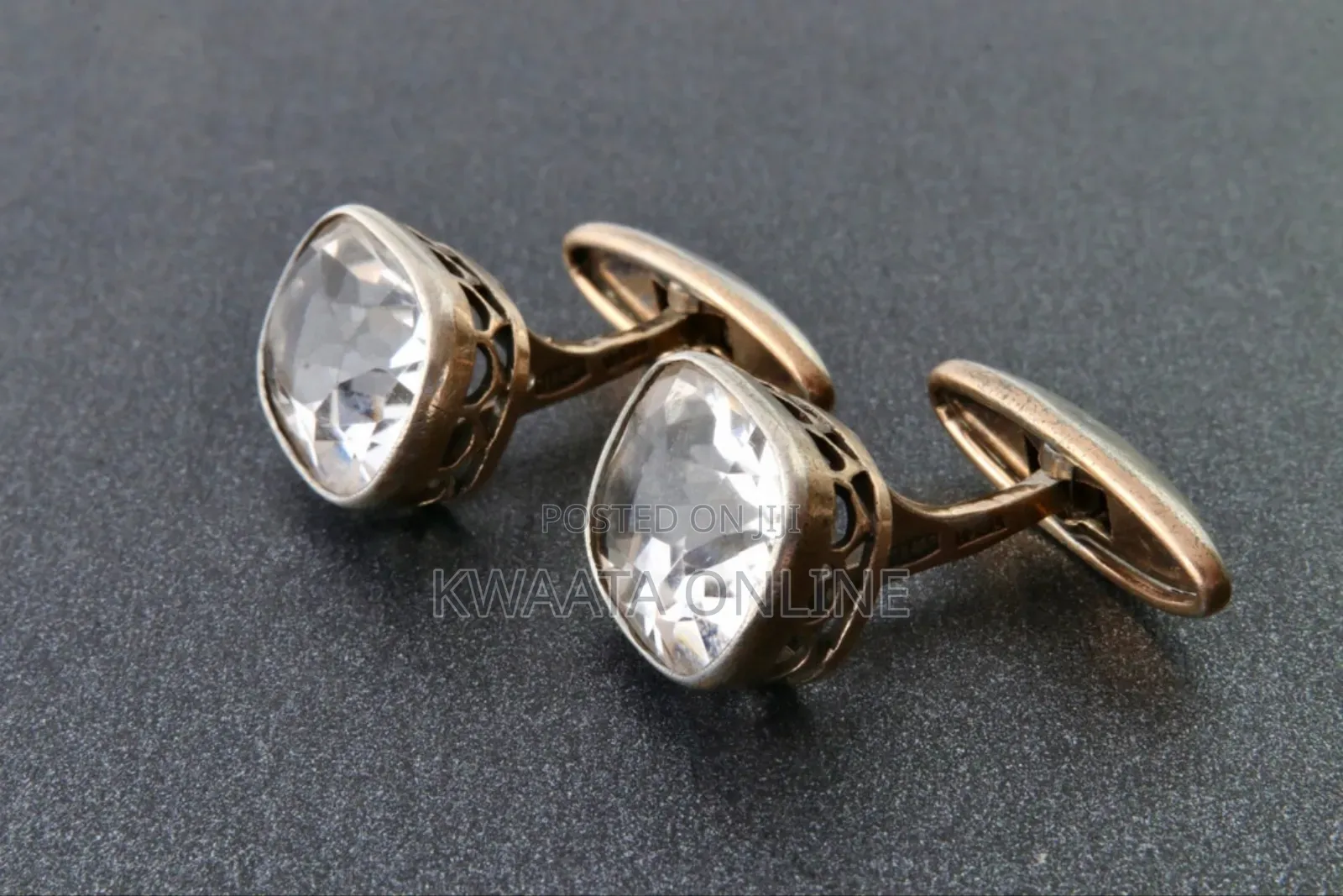 1 Pair Cufflinks Unique Classic Tone Set For Men