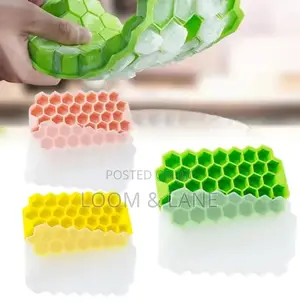 Honeycomb Shape Silicon Ice Cube Tray
