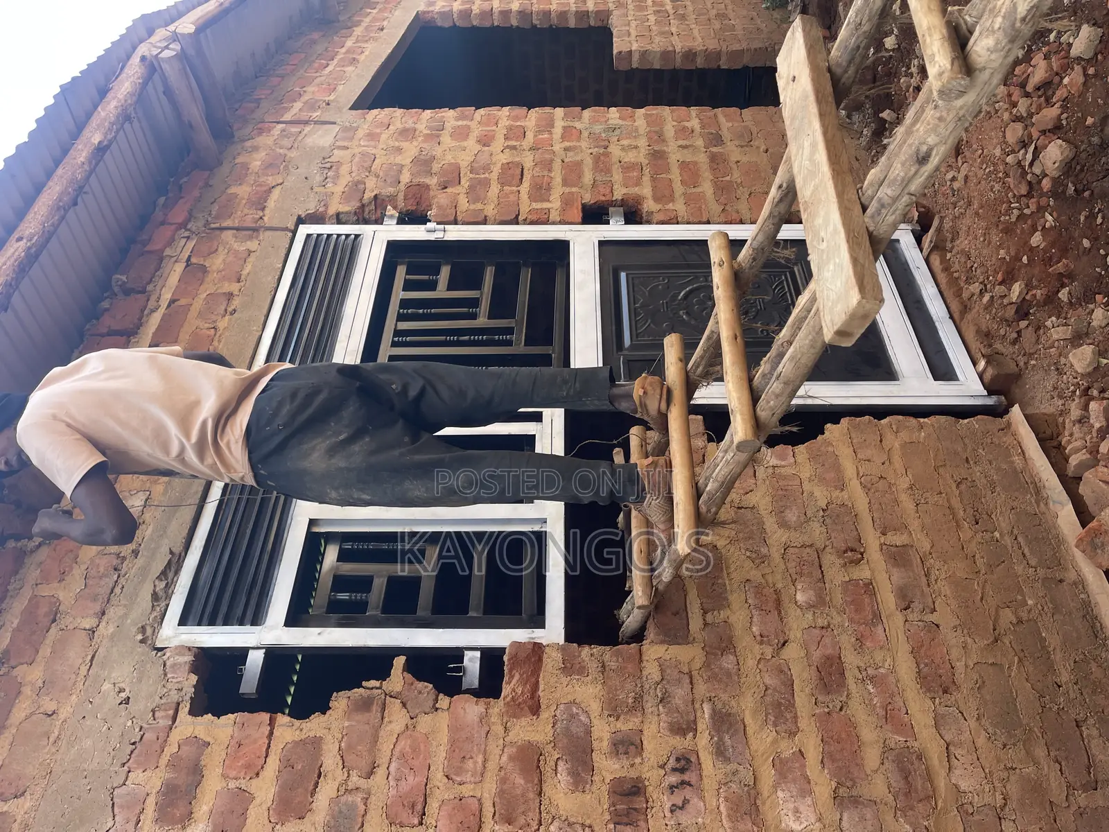 Door Attached on Window
