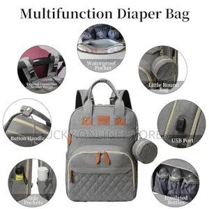 Multifunctional Waterproof Baby Bag