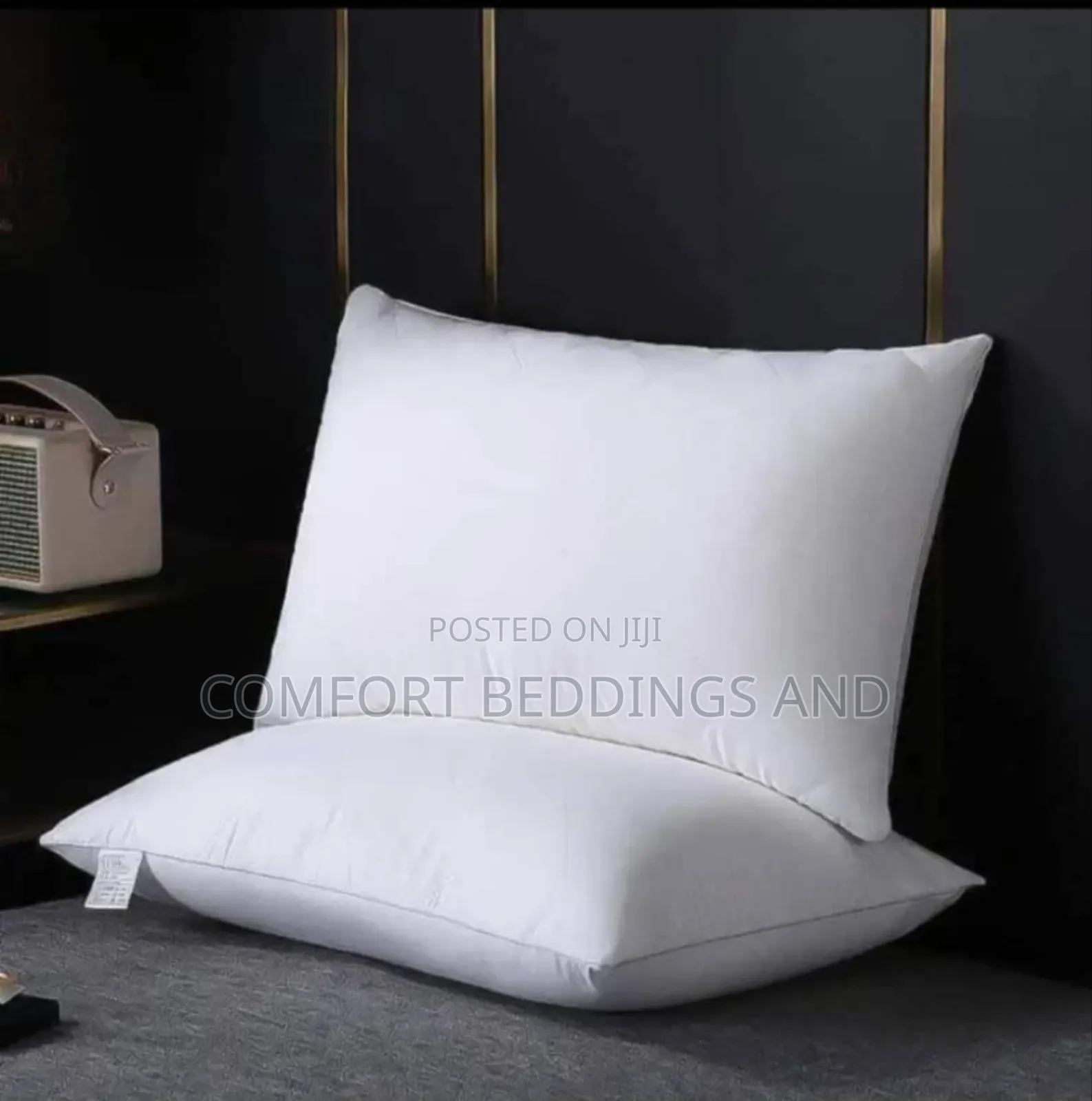 Cozy Fibre Pillows White