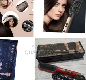 Sokany Hair Straightener Comb for a Professional Salons