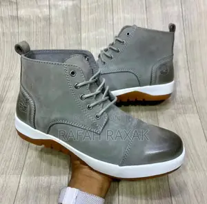 Men’S Classic Grey Timberland Casual Lace Up Boots