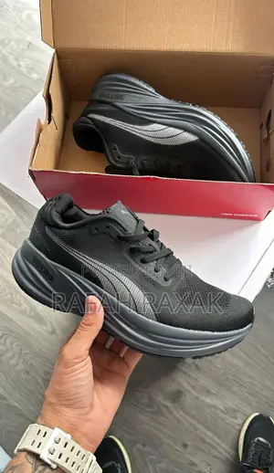 Original Men’S Puma Magmax Nitro Black Running Sneakers