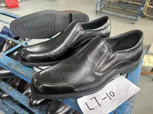 Original Black Franco Banetti Formal Gentle Leather Shoes