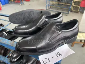 Men’S Black Franco Banetti Formal Gentle Leather Shoes